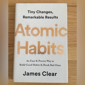Atomic Habits by James Clear in great condition!